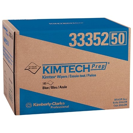 Kimtech Kimtech 12 x 16.8'' Prep Dispenser Box Wipers - 180-count BUY00087403